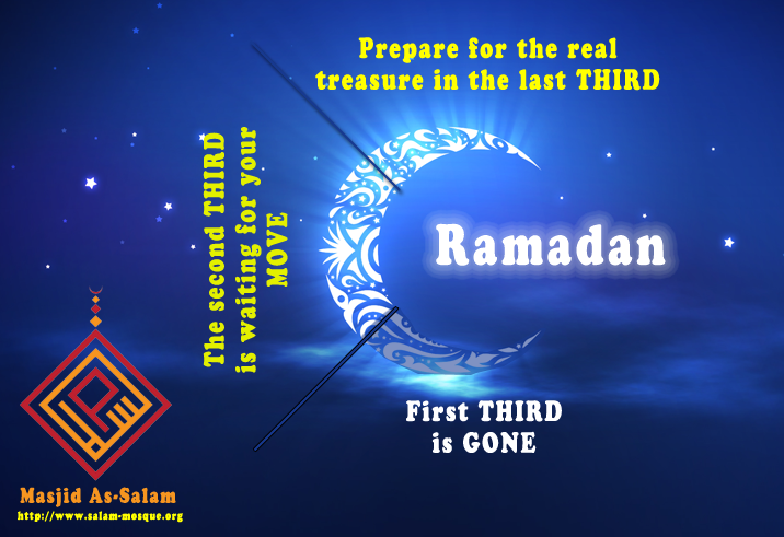 One Third of Ramadan already gone